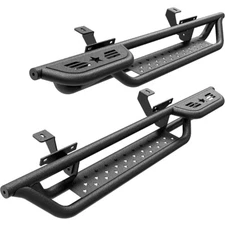 6" DROP RUNNING BOARDS FOR 2018-2025 JEEP WRANGLER JL 2 DOOR SIDE STEP NERF BAR