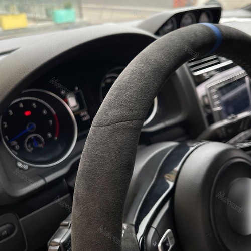 Steering Wheel Cover Wrap for Volkswagen VW Jetta GLI Polo GTI Scirocco Up GTI L - Picture 5 of 17