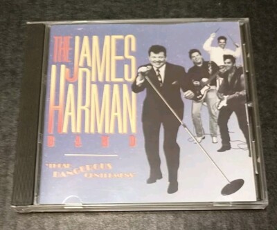 The James Harman Band Those Dangerous Gentlemens' CD 1987 Rhino 70837 Rare Blues