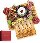 100% Natural Bamboo Cheese Board and Cutlery Set - Home Euphoria NEW In Box