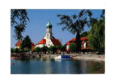 AK Ansichtskarte Wasserburg am Bodensee / St. Georgskirche