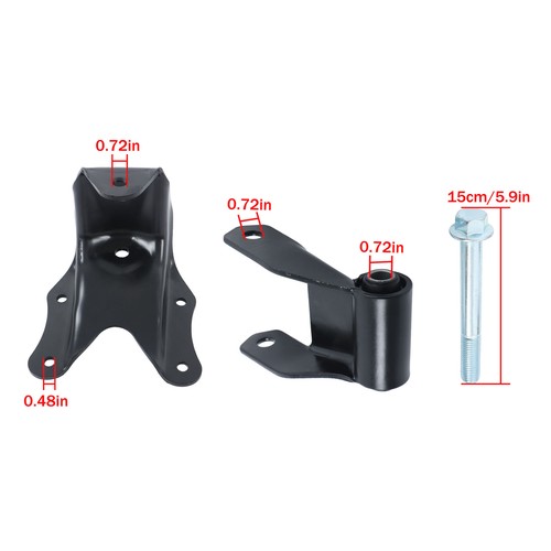 Rear Leaf Spring Shackle Hanger For 99-07 Ford Super Duty Truck 722-075/722-018 - Picture 2 of 13