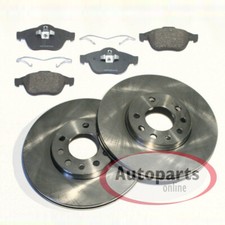 Bremsscheiben Ø 300 mm + Bremsbeläge + Zubehör Satz vorne für Honda Accord VII