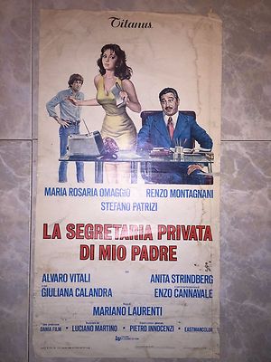 Private Secretary Poster Playbill My Father Vitali Calandra