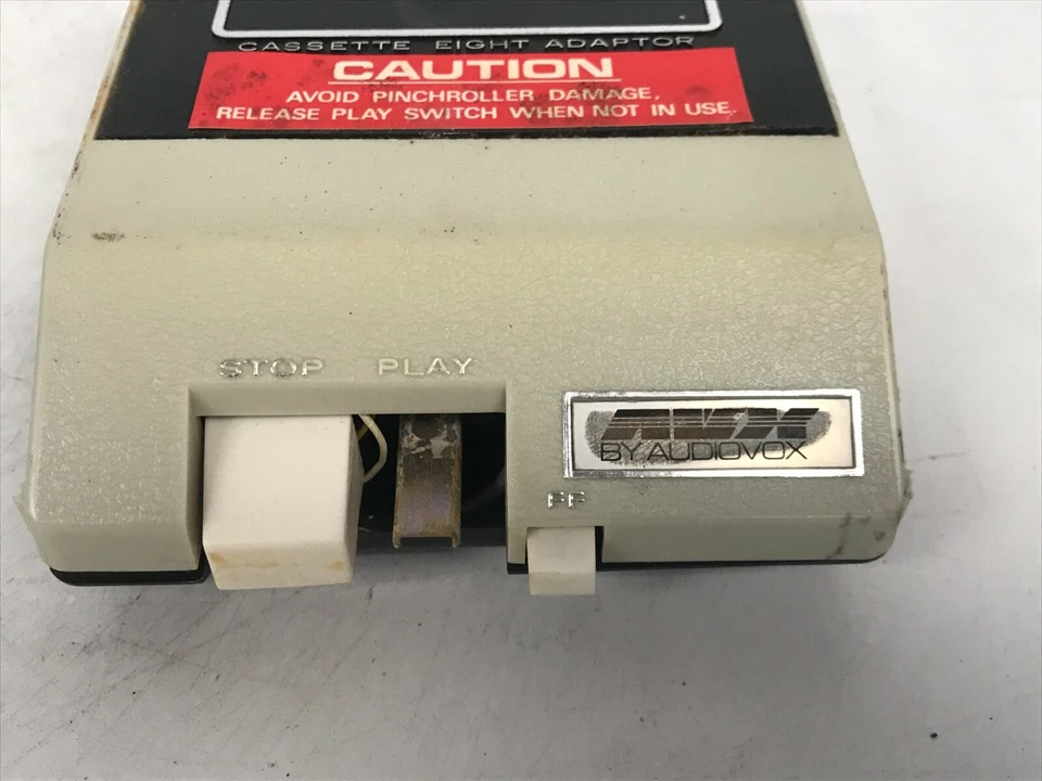 Audiovox 8 faixas para adaptador de fita cassete conversor CA-1 - Imagem 2 de 4