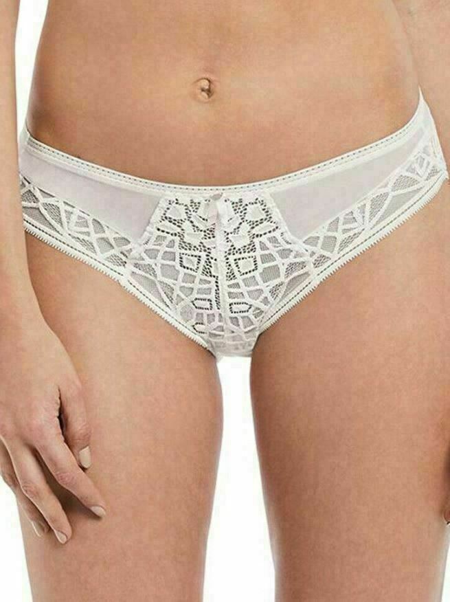Freya Soiree Lace Brief Size XS 8 10 White Knickers Underwear Lingerie 5015 New