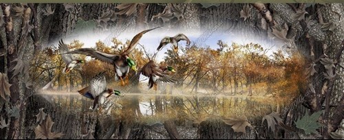 Duck mallard hunting camouflage truck tailgate vinyl graphic decal wraps - Picture 4 of 8