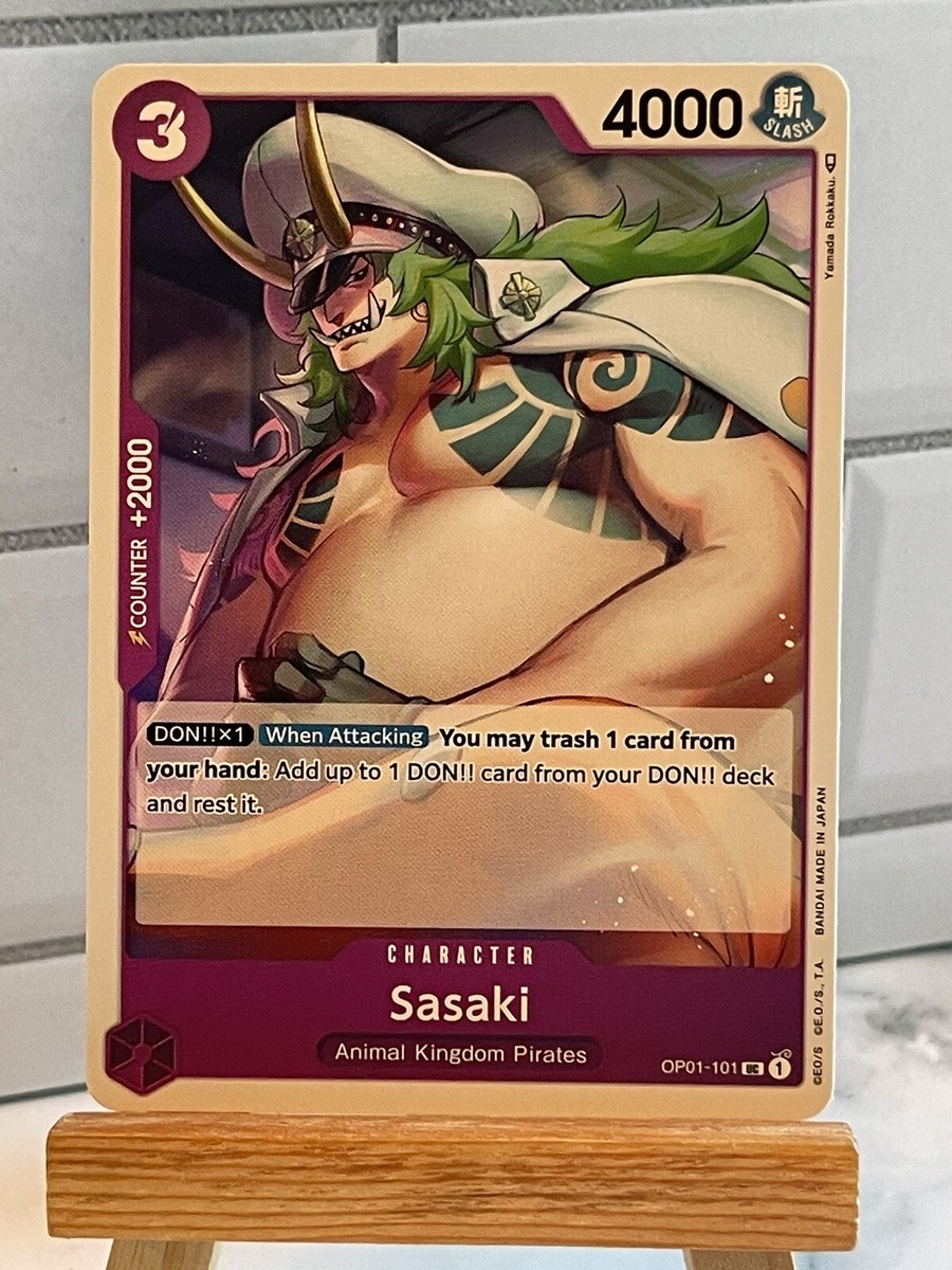 One Piece Card Game Sasaki OP01-101 Romance Dawn UC | eBay