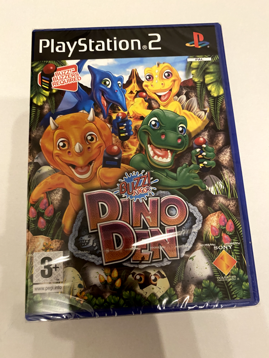 Buzz Junior: Dino Den (Sony PlayStation 2) FACTORY SEALED