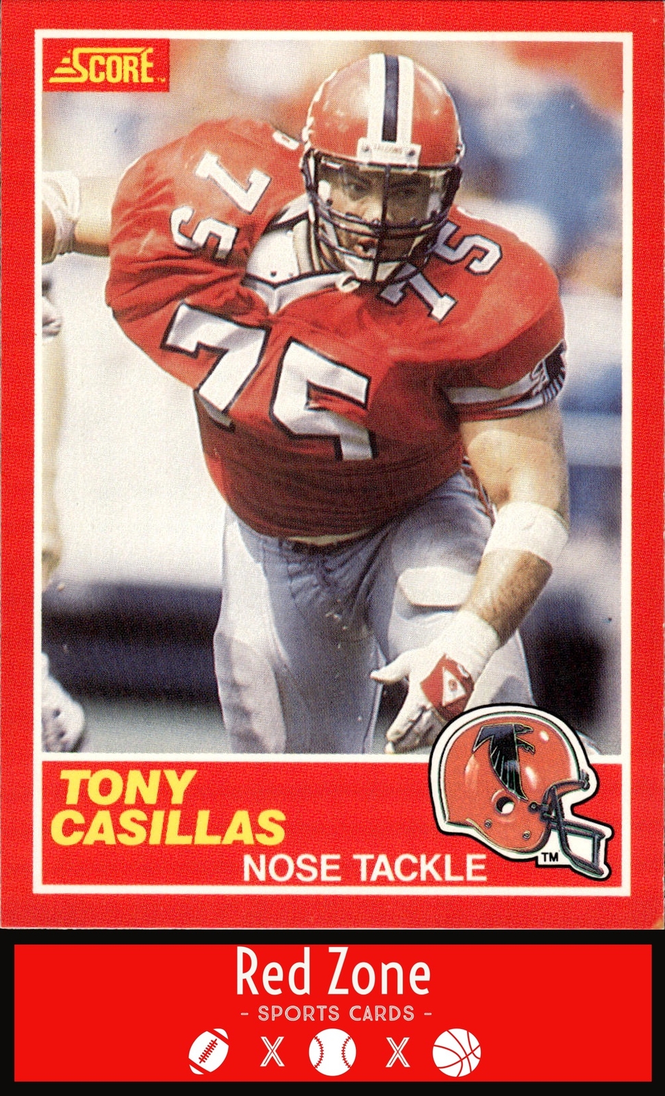 1989 Score - #162 Tony Casillas EX+ NM Set Break.