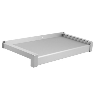 Aluminium Fensterbank 225-360mm EV1 silber inkl.Alu Gleitabschluss mit Putzkante