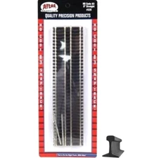 Atlas HO Scale ~ New 2025 ~ Code 83 ~ 9" Straight Snap Track ~ 6 Pcs ~ 520