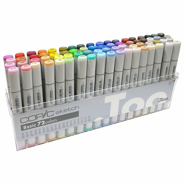 Copic Sketch マーカー 72色セット 未開封品 Copic Sketch set 72 colors Marker Pen Japan Too. Copic 72