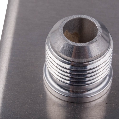 Silver Lightweight Aluminum 2.5 Gallon Fuel Cell Tank Polished+Sending Unit 9.5L - Imagen 9 de 11