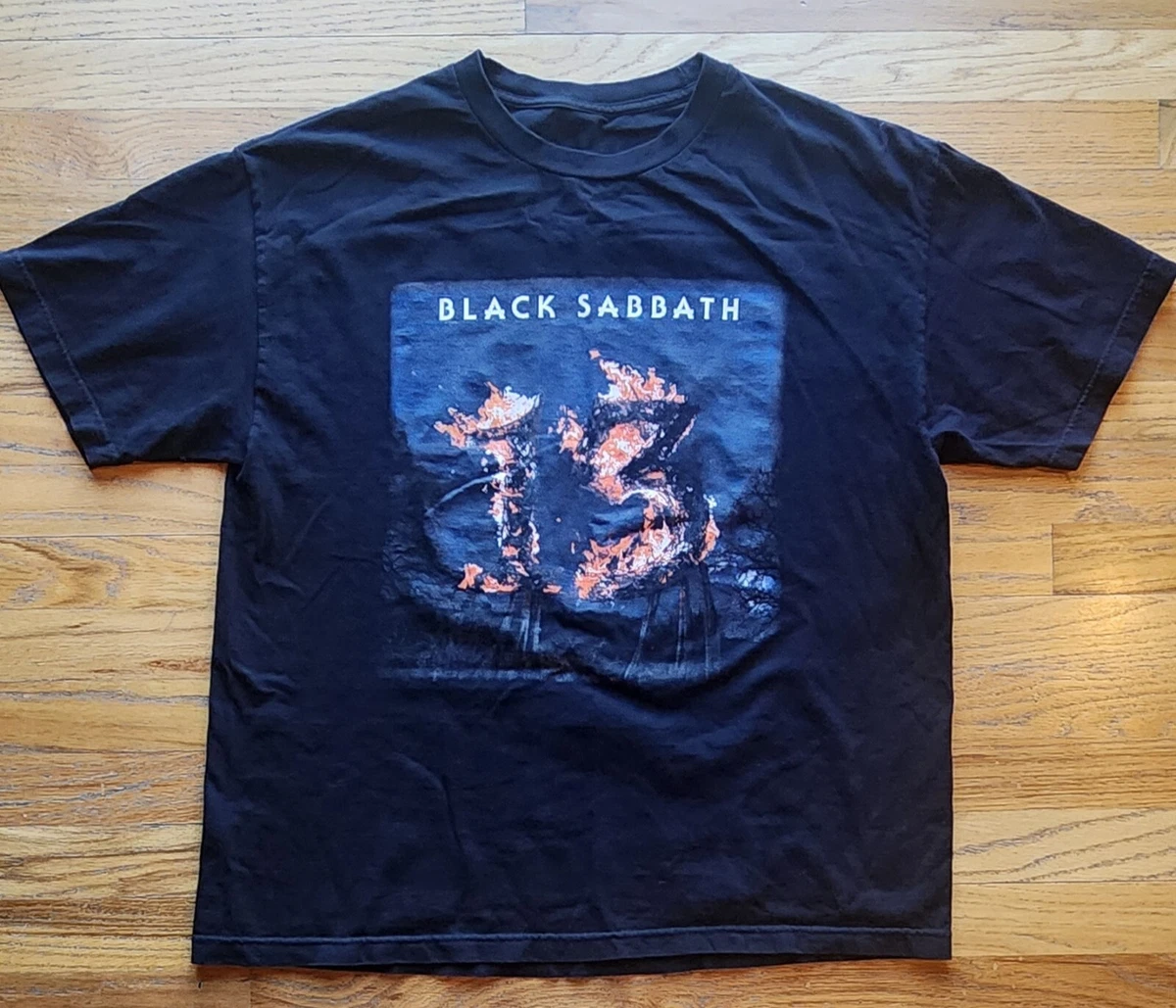 Preços baixos em Camisa Tour Black Sabbath em Memorabilia de Black