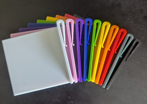 Card Divider with Retaining Clip - Picture 7 of 12