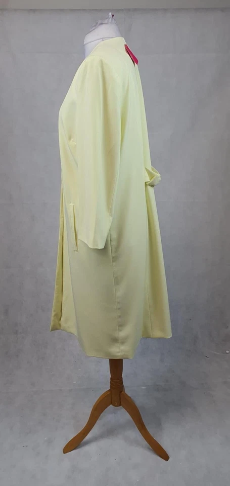 Together Coat With Bow Yellow Ladies UK Size 18 rrp £99.99 BOX1 TT 08 - Image 2 of 4