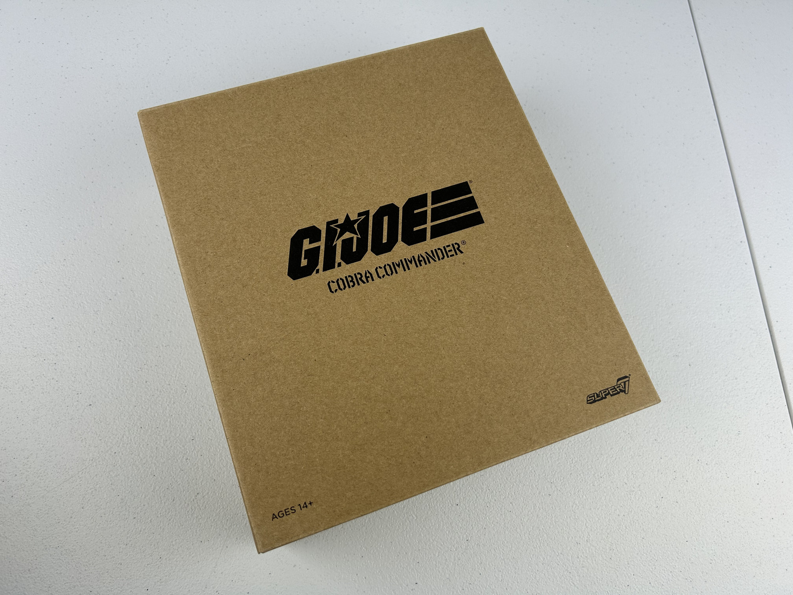 Super7 G.I. Joe Ultimates! Cobra Commander 7-Inch Action Figure sealed w/ mailer