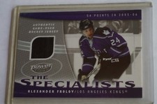 2006-07 Upper Deck Power Play Kings Hockey Card S-AF Alexander Frolov PATCH RARE