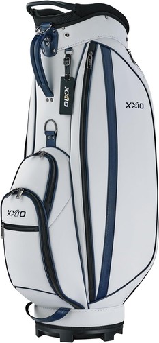DUNLOP Golf Men's Cart Caddy Bag XXIO 10.5 x 47 inch 3.3kg White GGC-X158