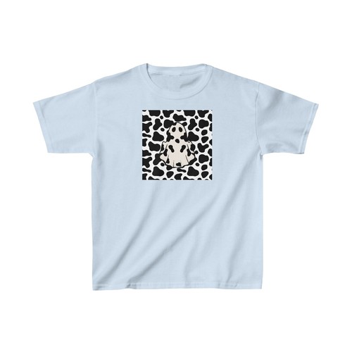 Kids Farmhouse Cow Cowboy T-Shirt, Ghost Shirt, Halloween Shirt for Boys Girls - Picture 7 of 9