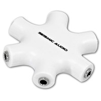 Seismic Audio - 5 Way Headphone Splitter Hub - Turn One Mp3 Into Music Hub - on sale Seismic Audio - 5 Way Headphone Splitter Hub - Turn One Mp3 Into Music Hub - on sale