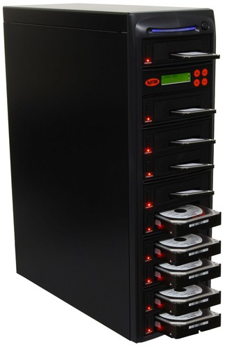 Systor 1:9 SATA 2.5" 3.5" SSD HDD Hard Drive Duplicator & Sanitizer - 9GB/Min - 第 1/1 張圖片
