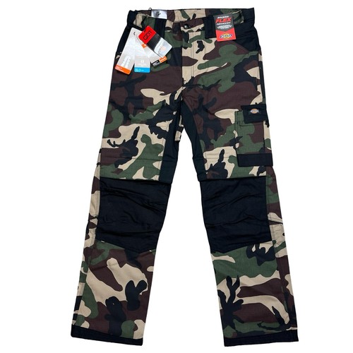 Dickies GDT Flex Premium Camo Double Knee Workwear Pants Ripstop Men’s 32x32