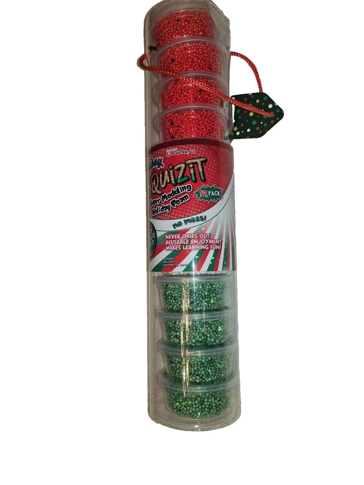 Holiday SquizIt Super Modeling Slime 12 Pack By PlayTek Never Dries Out Deal - Image 4 of 4