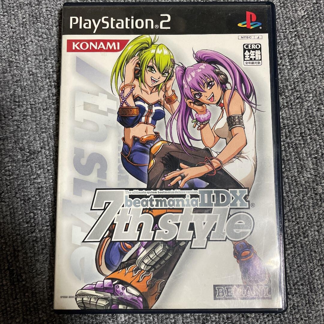 USE beatmania IIDX 7th style PS2 Konami Sony Playstation 2