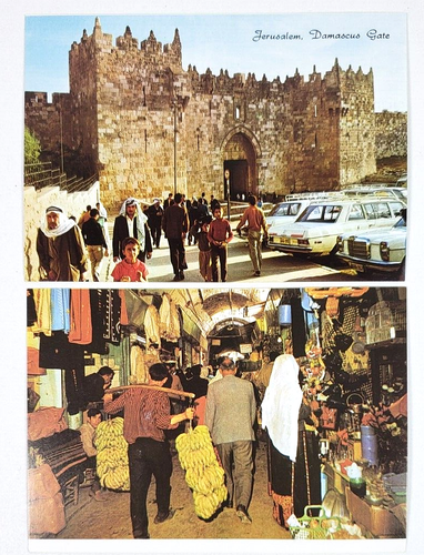 Cartoline d'epoca Gerusalemme Betlemme Israele Sacre carte stella non spedite lotto di 10 - Foto 3 di 10