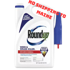 Roundup Weed and Grass Killer with Trigger Sprayer, Exclusive Formula - 1 Gal.