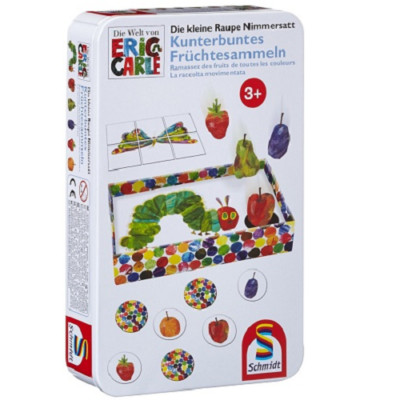 Schmidt Bring-mich-mit-Spiel 51237 Raupe Nimmersatt - Kunterbuntes Früchtesammel