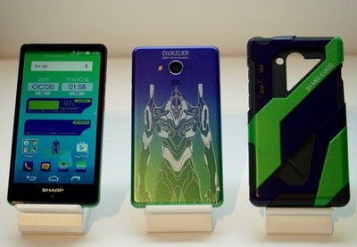 SHARP SH-M02-EVA20 EVANGELION LIMITED EDITION ANDROID SHARP SH-M02-EVA20 EVANGELION LIMITED EDITION ANDROID