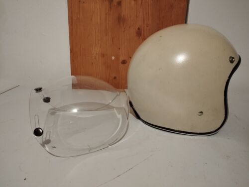 casco biltwell bonanza bianco opaco taglia M - Imagen 2 de 3