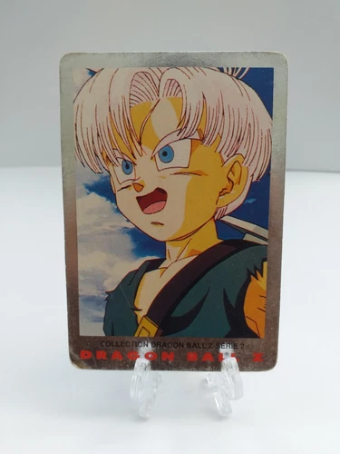 Carte Dragon Ball Z, Panini,  VF, série 2. N°77 : Trunks, BE / LP.