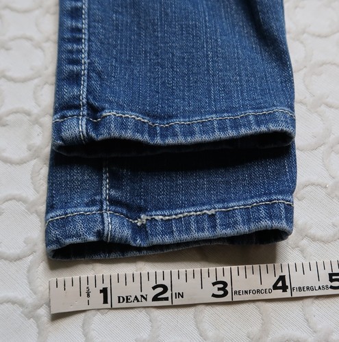 Leggings Levi's 535 Blue Juniors de altura baja talla 3M cintura 23-24 - Imagen 7 de 8