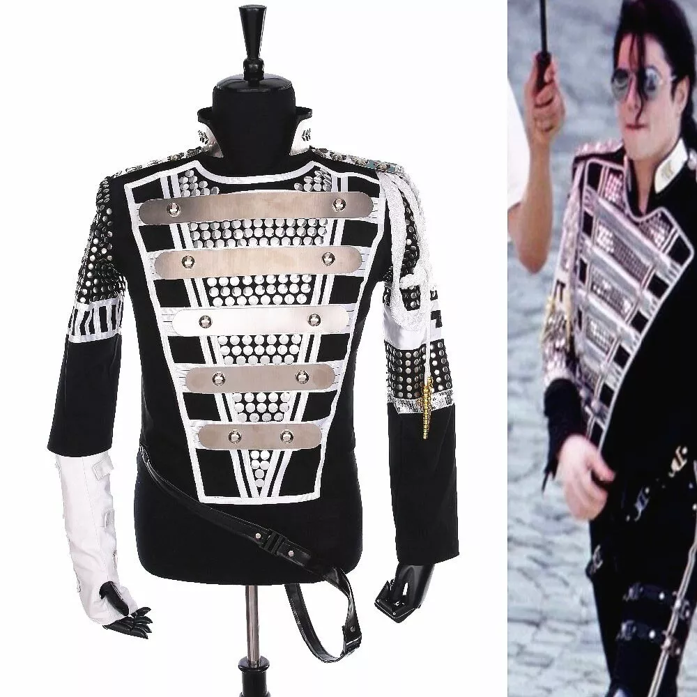 MJ Michael Jackson Imitator Military Teaser Jacket Apparel in Germany