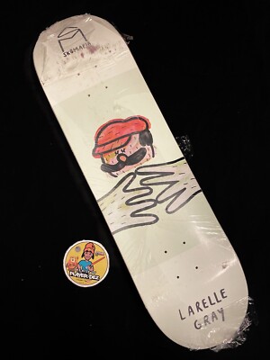 RARE Sk8mafia Super Mario Bros Larelle Gray Skateboard Deck Cartoons