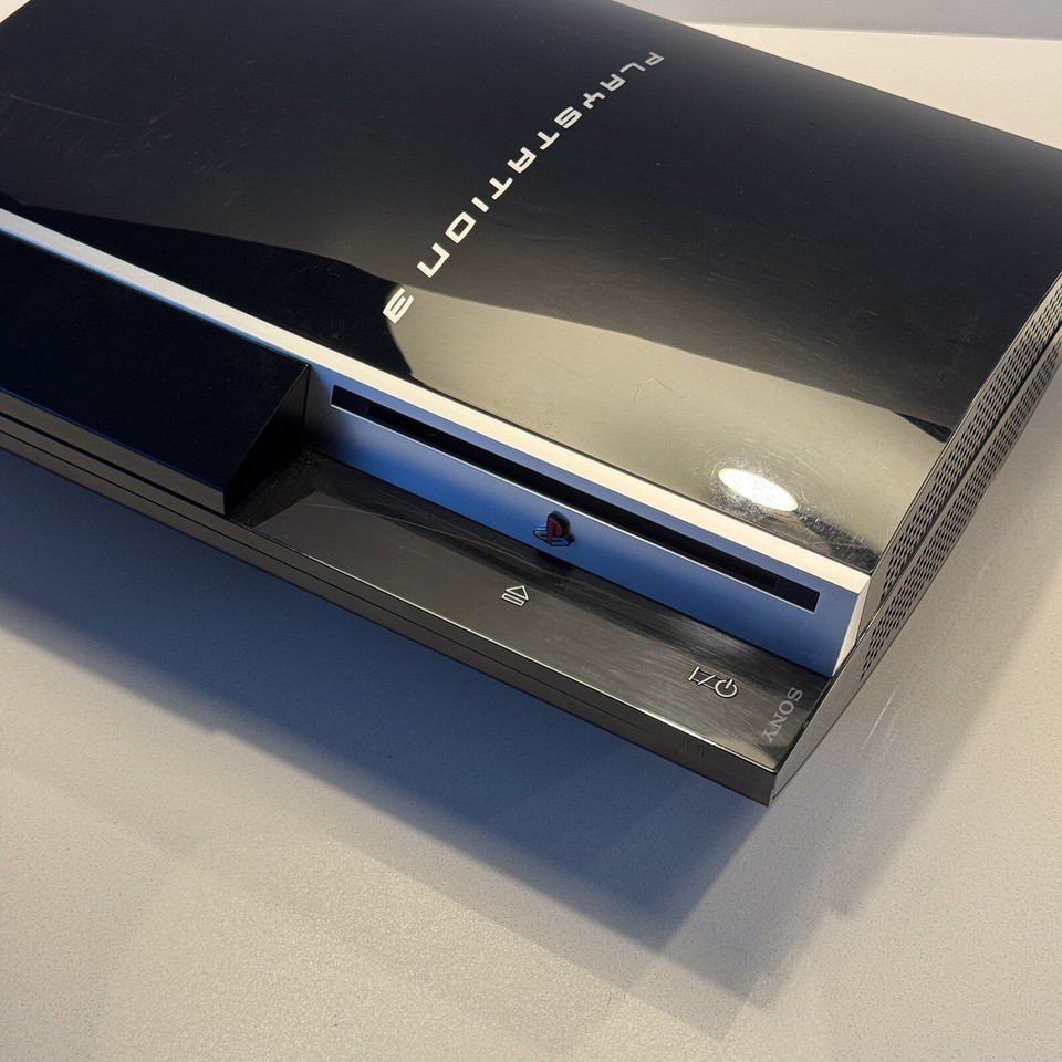 Sony PlayStation 3 80GB BACKWARD FAT System Bundle TWO Controllers