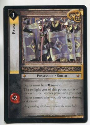Herr der Ringe CCG Schatten 11C94 Pavise