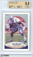 Ken Norton Jr. RC BGS 9.5: 1990 Fleer Update Rookie Card POP 18
