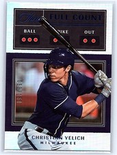 2022 Panini Three And Two CHRISTIAN YELICH FULL COUNT INSERT BREWERS /150