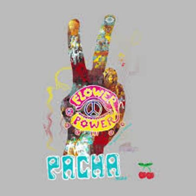 T-Shirt PACHA IBIZA Gr.S ORIGINAL Flower Power Event Shirt Tee NEU 