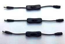 3 pcs Rocker Switch LED lighting 2.1 x 5.5 ba...
