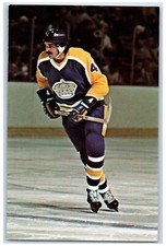 Jerry Korab Defense No. 4 Los Angeles Kings Ice Hockey Unposted Vintage Postcard