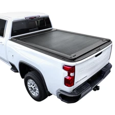 Fit 2007-2025 Silverado/Sierra 1500 6.5ft Bed MR Retract Hard Tonneau Cover
