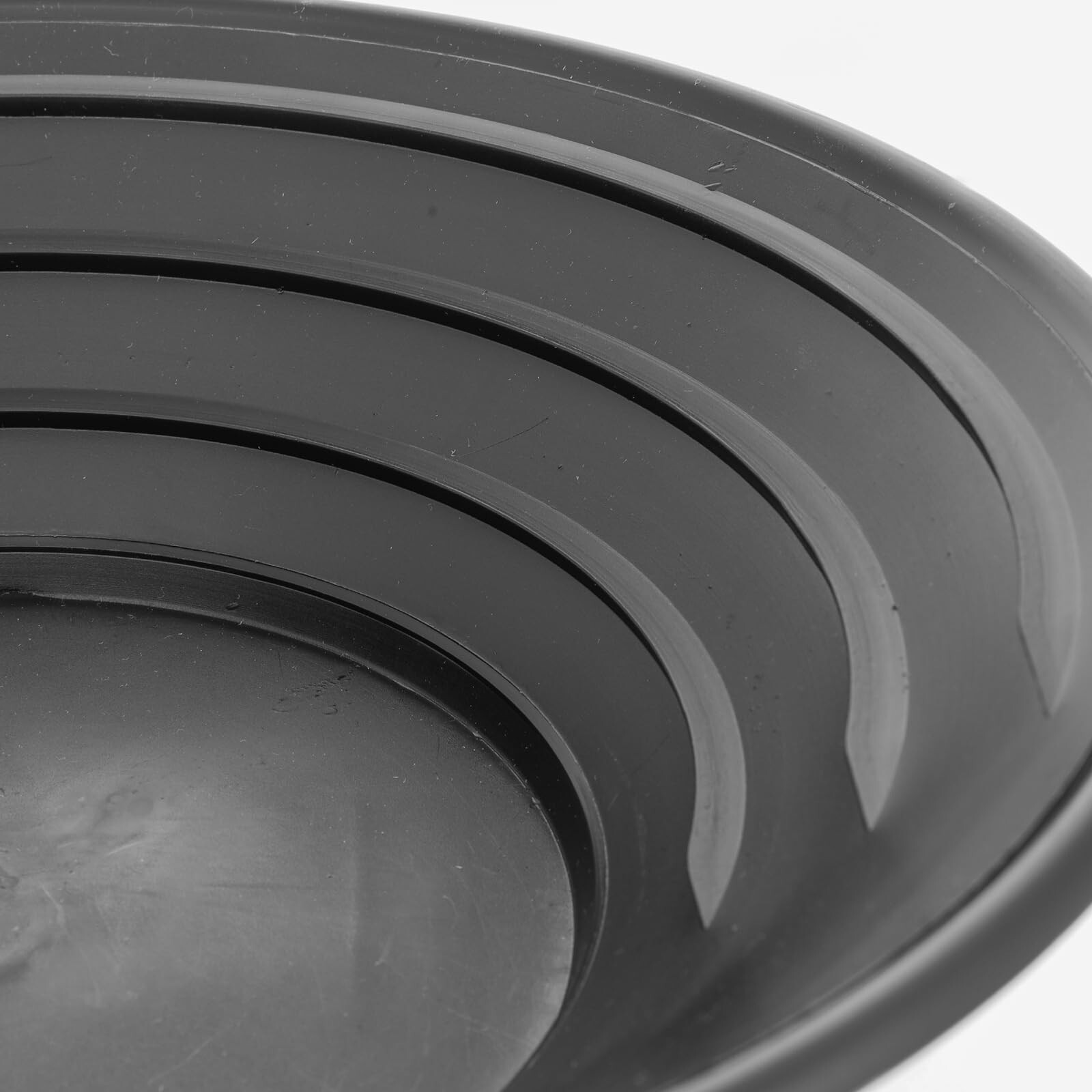 ASR Outdoor 11 Inch Heavy Duty Single Riffle Gold Pans Made in USA, Black