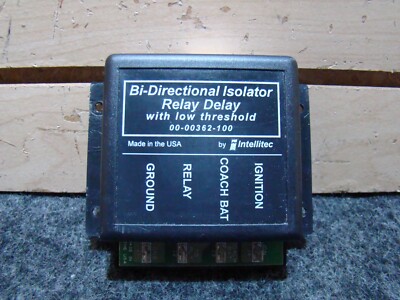 USED 00-00362-100 BI-DIRECTIONAL ISOLATOR RELAY DELAY W/LOW THRESHOLD ...