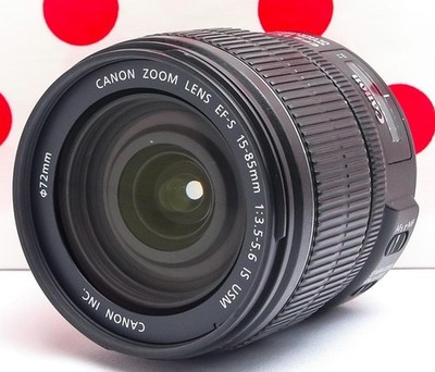 Excellent Canon EF-S 15-85 IS USM Wide-Angle To Medium Telephoto